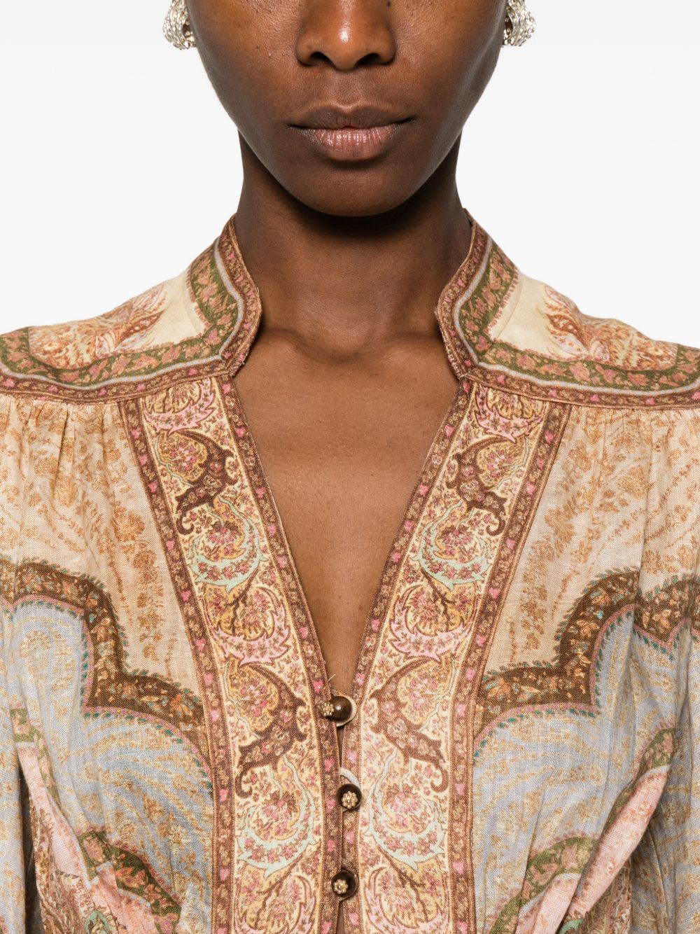 Zimmermann Dresses Beige Linen