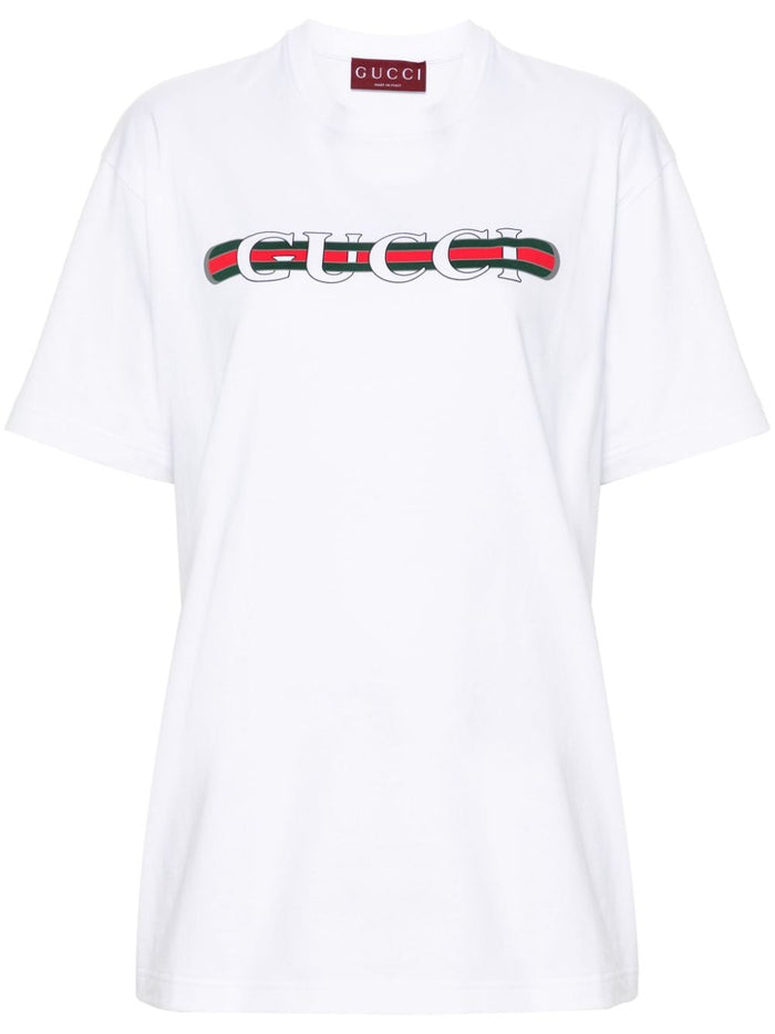 Gucci T-shirts and Polos White Cotton