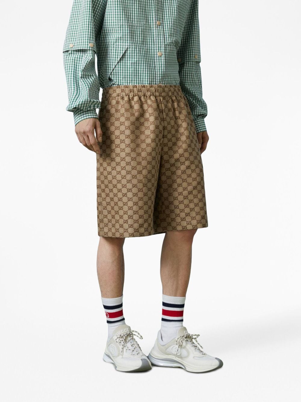Gucci Shorts Camel Cotton