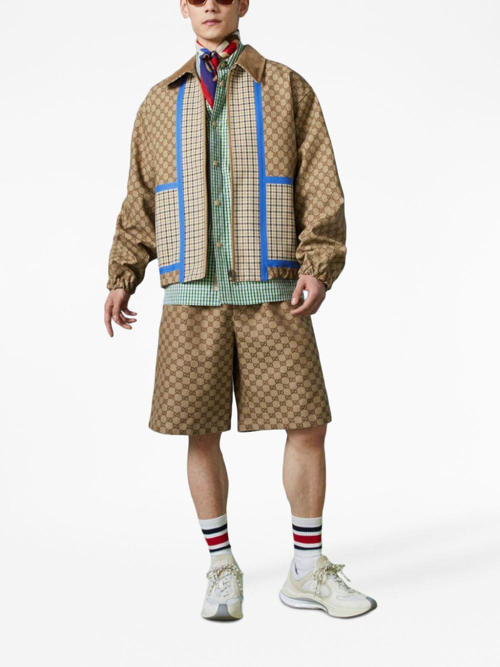 Gucci Shorts Camel Cotton