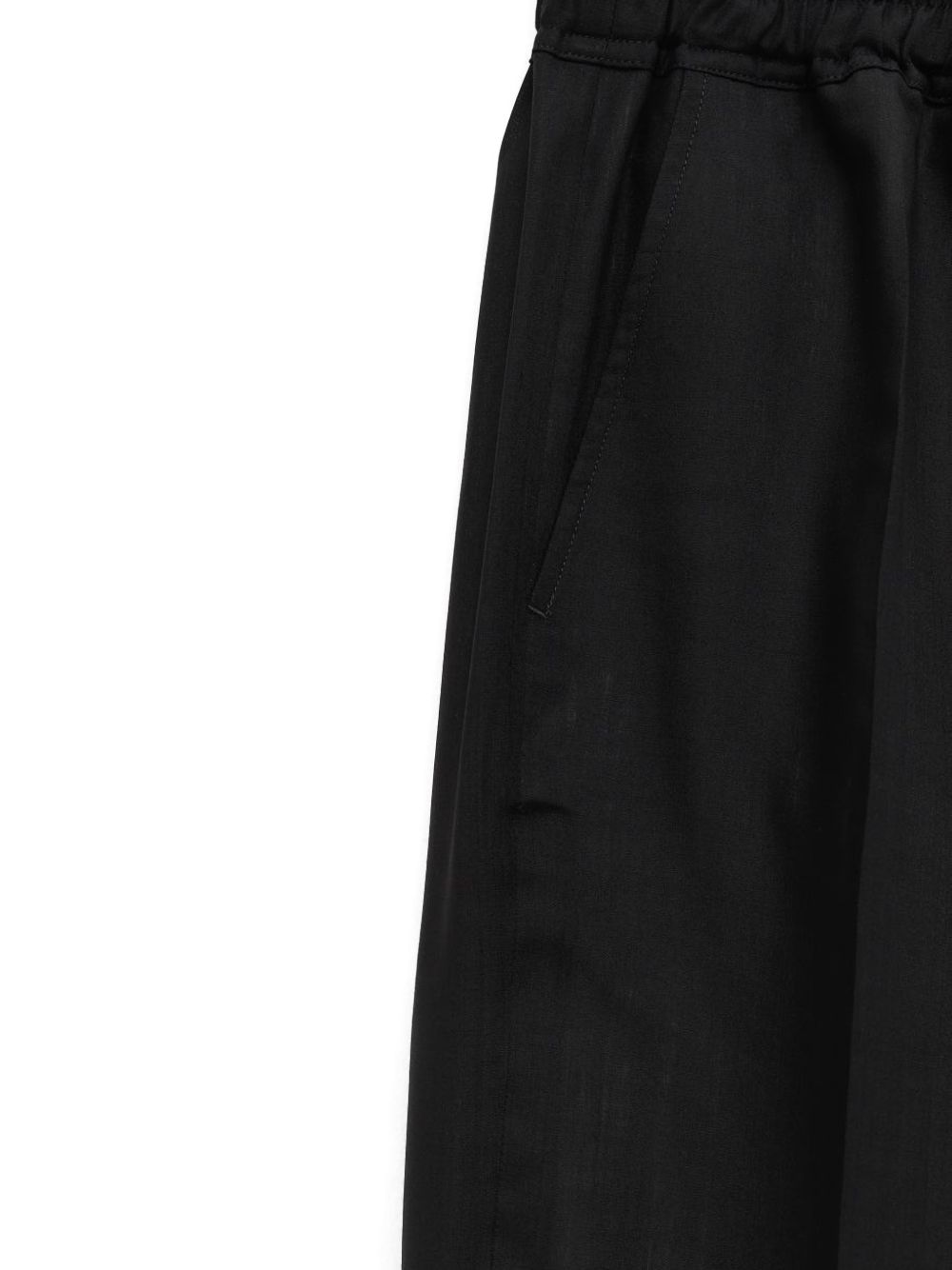 Rick Owens Trousers Black Cotton
