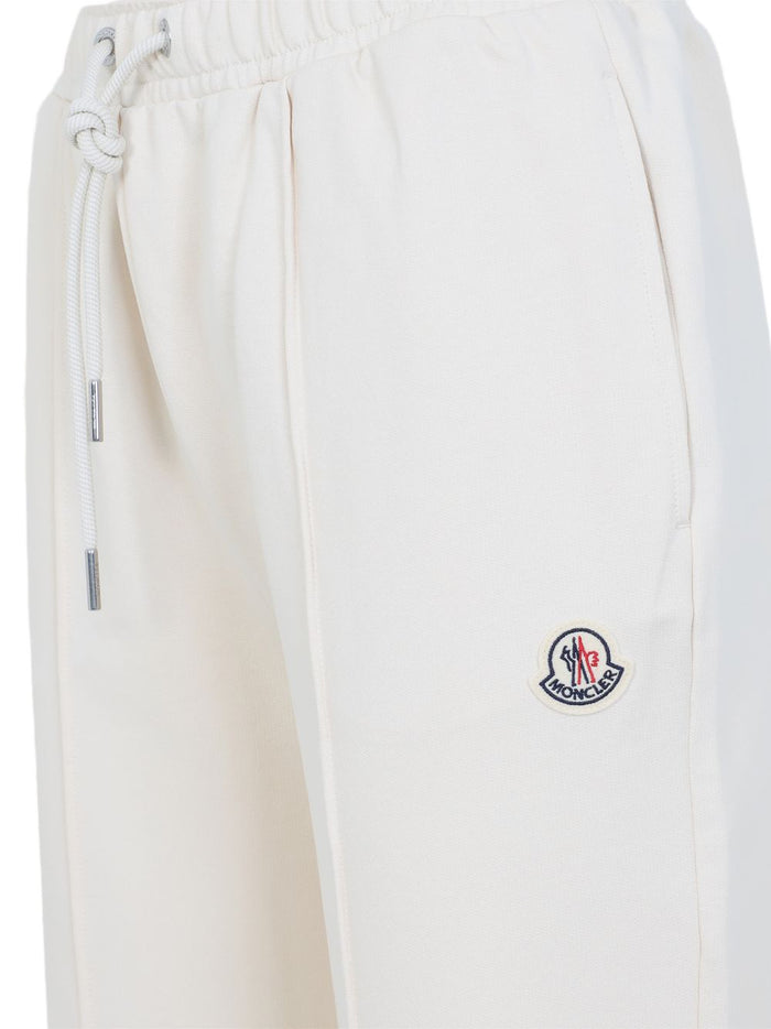 Moncler Trousers Beige Cotton