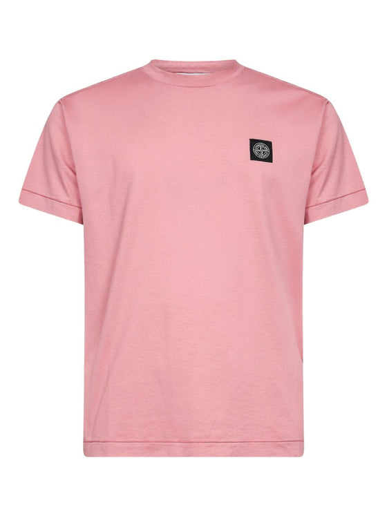 Stone Island T-shirts and Polos Pink Cotone