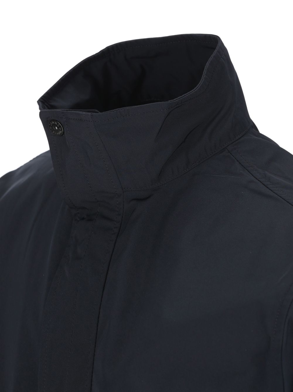 Stone Island Coats Blue Poliestere