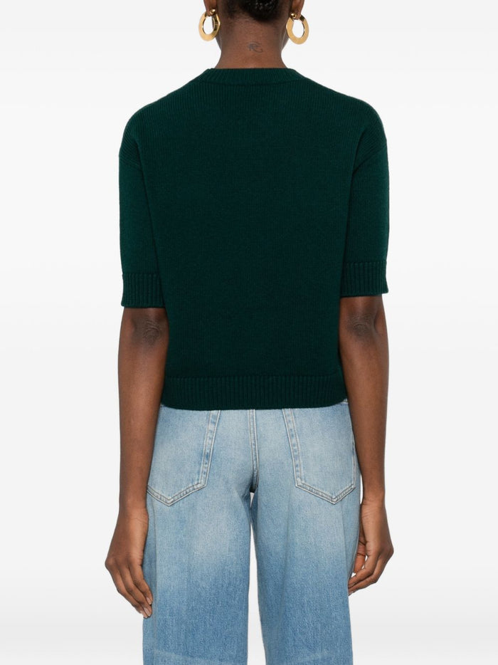 Gucci Sweaters Green Fabric