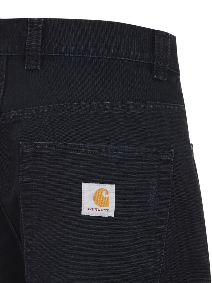 CARHARTT WIP PRE Trousers Black Cotton