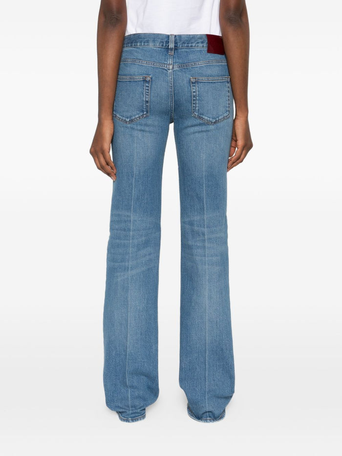 Gucci Jeans Clear Blue Fabric