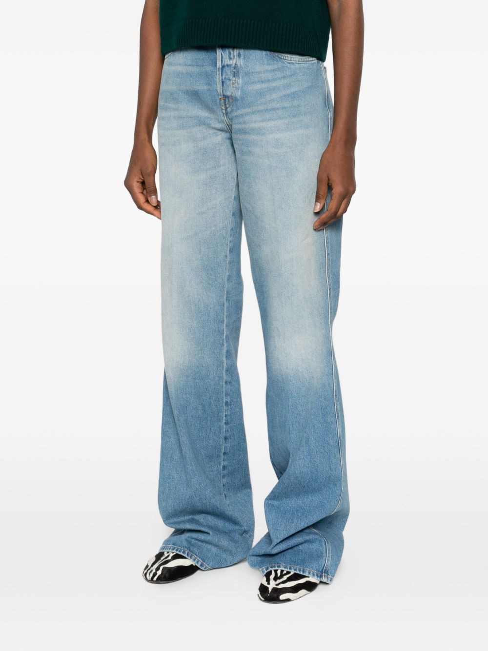 Gucci Jeans Blue Cotton