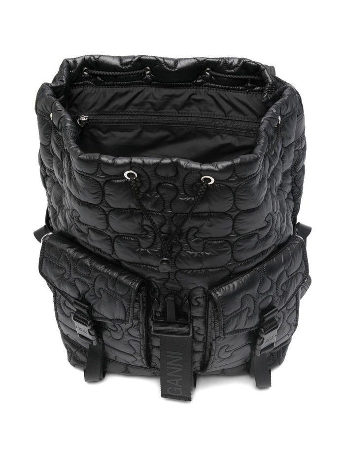 GANNI Bags Black Recycled Polyamide