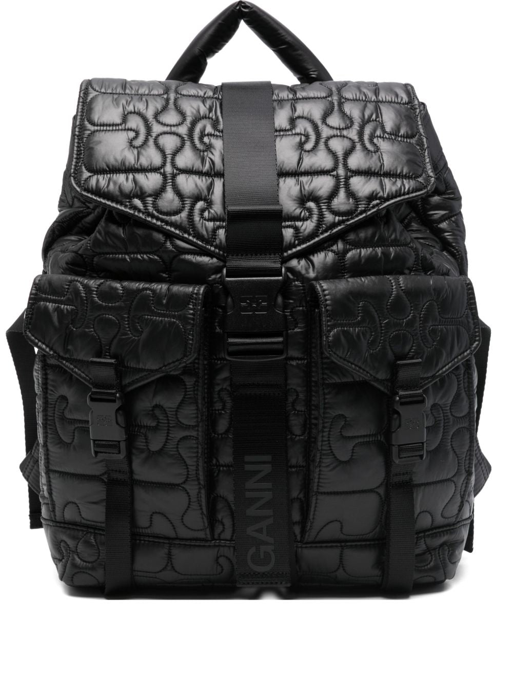 GANNI Bags Black Recycled Polyamide