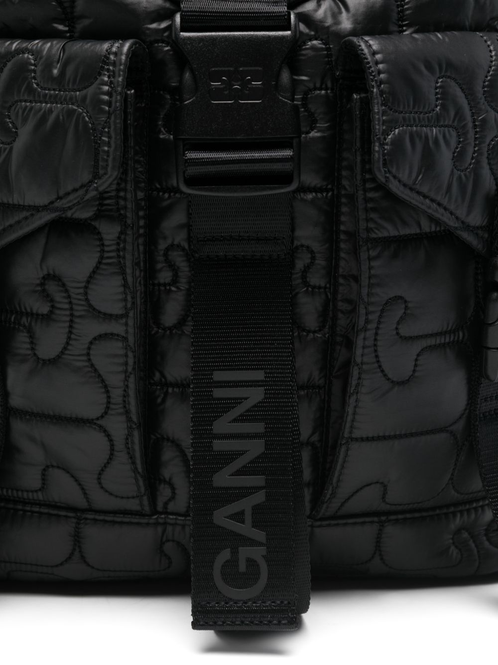 GANNI Bags Black Recycled Polyamide
