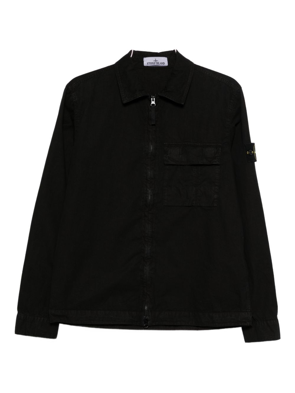 Stone Island Shirts Black Cotone