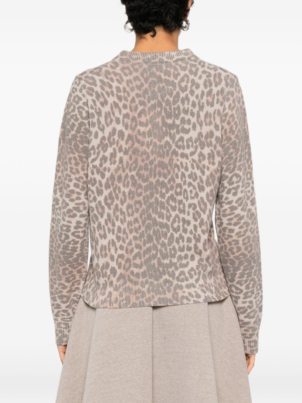 Ganni Sweaters Brown Wool