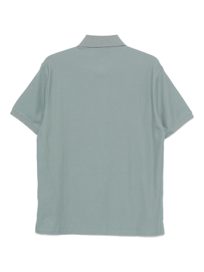 Emporio Armani T-shirts and Polos Clear Blue Cotton