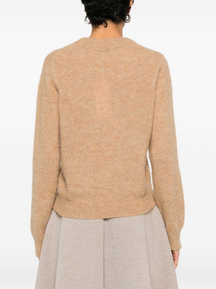 Ganni Sweaters Camel Alpaca