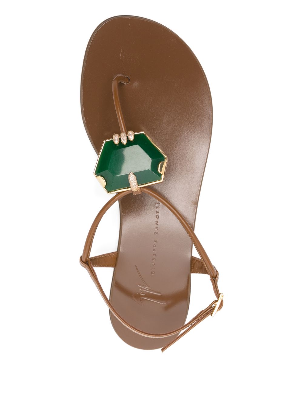 Giuseppe Zanotti Sandals Brown Leather