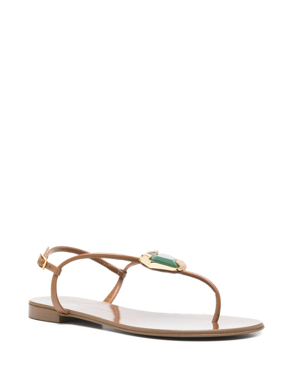 Giuseppe Zanotti Sandals Brown Leather