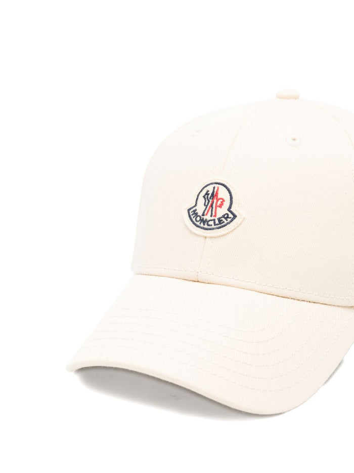 Moncler Hats Beige Cotton