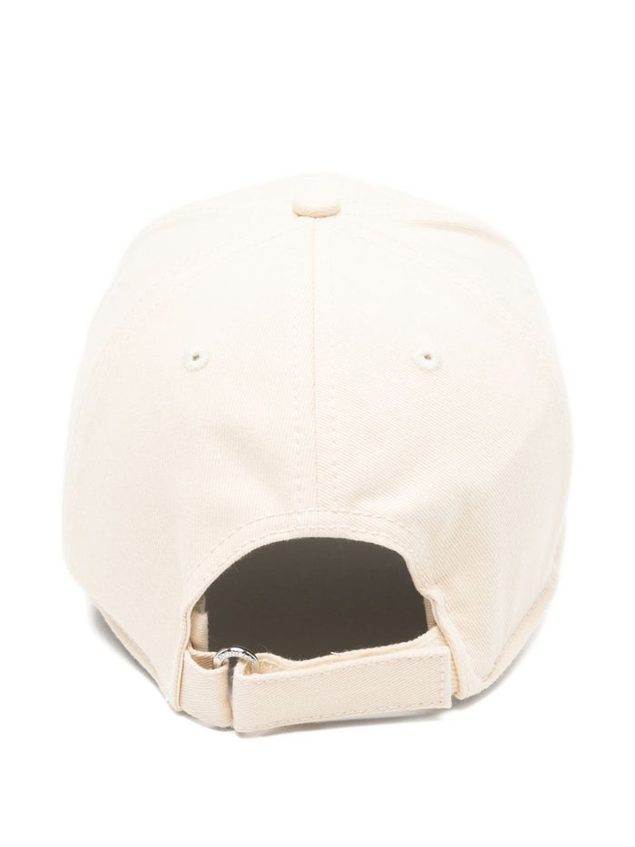 Moncler Hats Beige Cotton