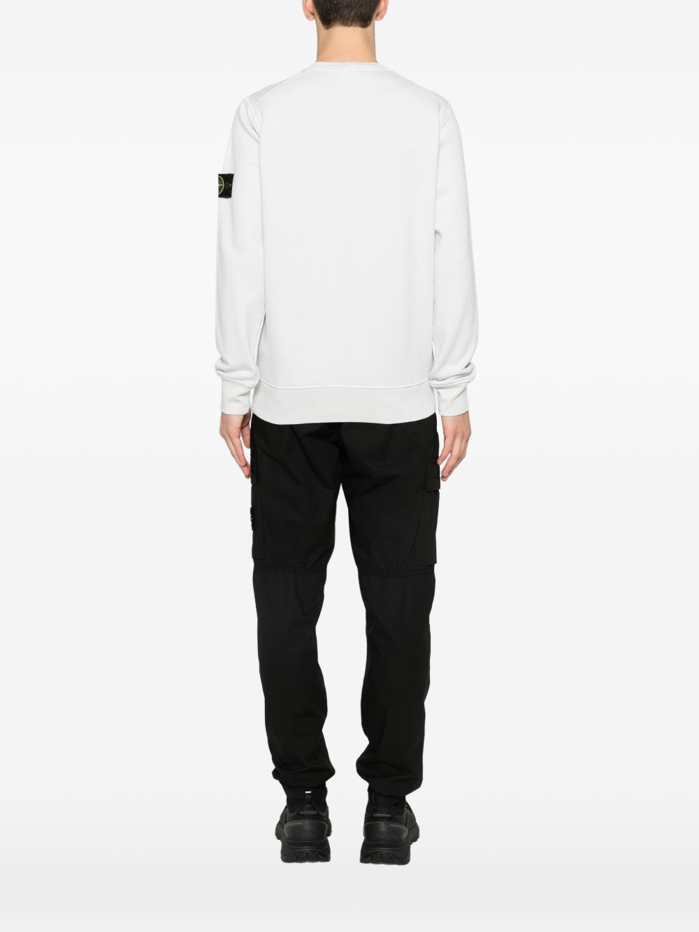 Stone Island Sweaters Clear Blue Cotone