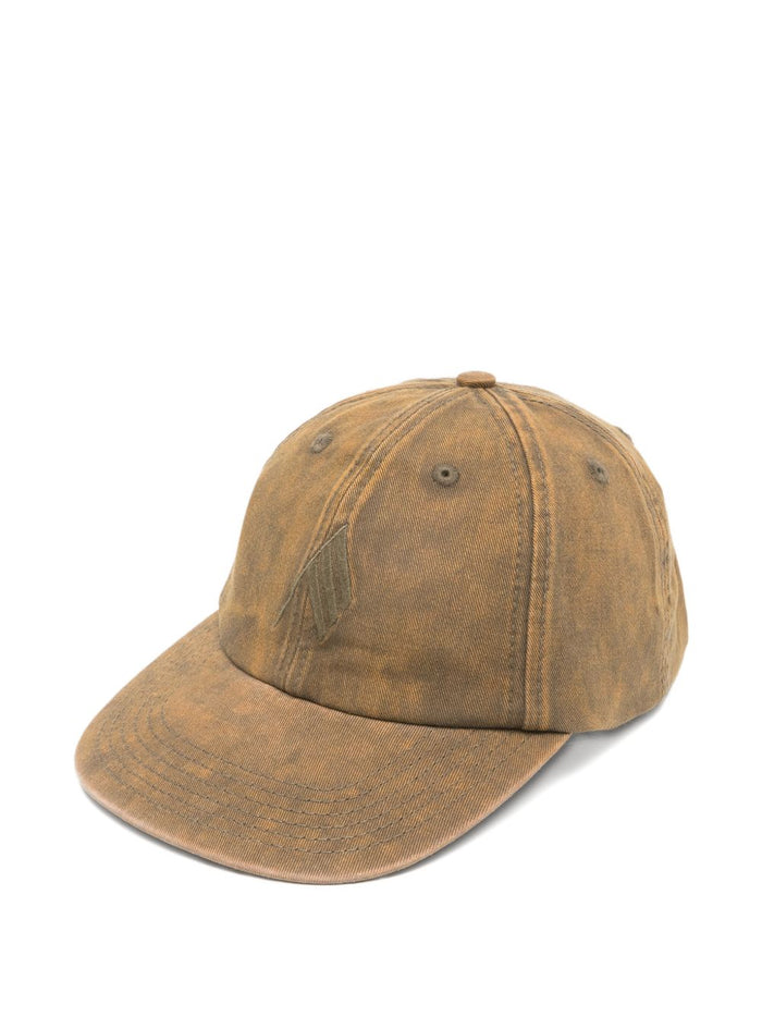 The Attico Hats Green Cotton