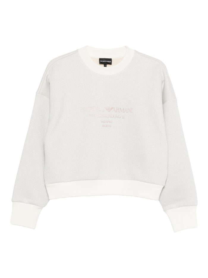 Emporio Armani Sweaters White Polyesterfilmfiber