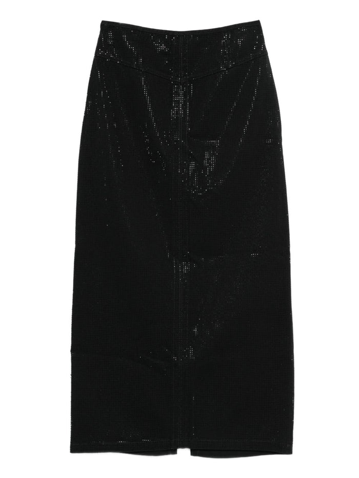 Emporio Armani Skirts Black Lyocell