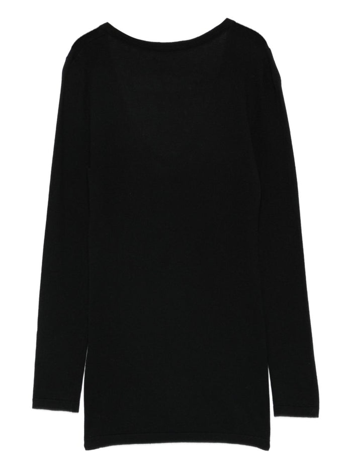 LISA YANG Sweaters Black Cotton Cashmere