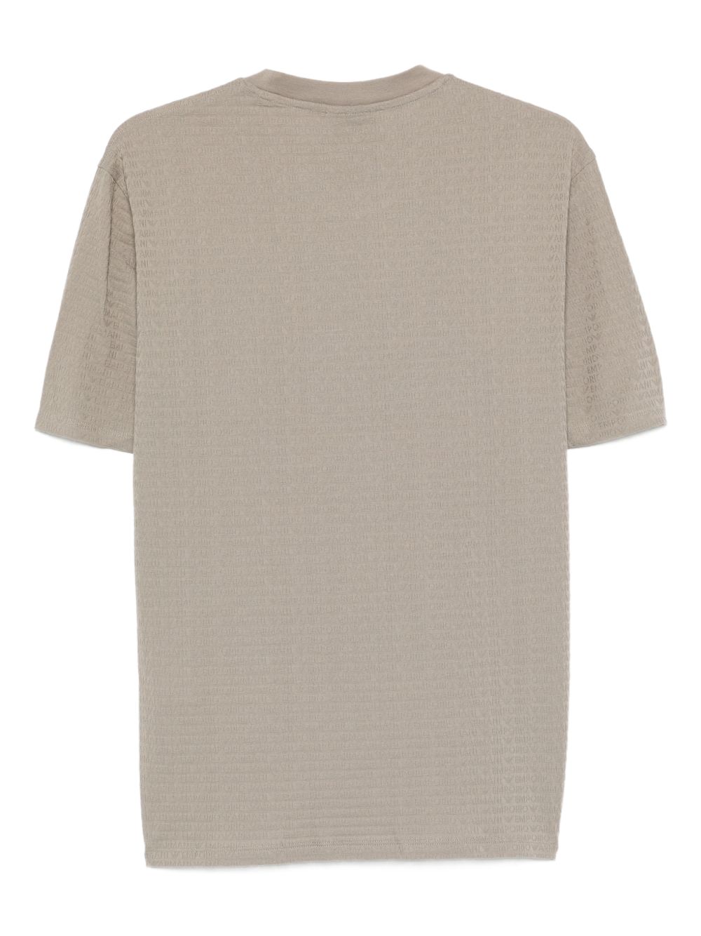 Emporio Armani T-shirts and Polos Dove Grey Cotton