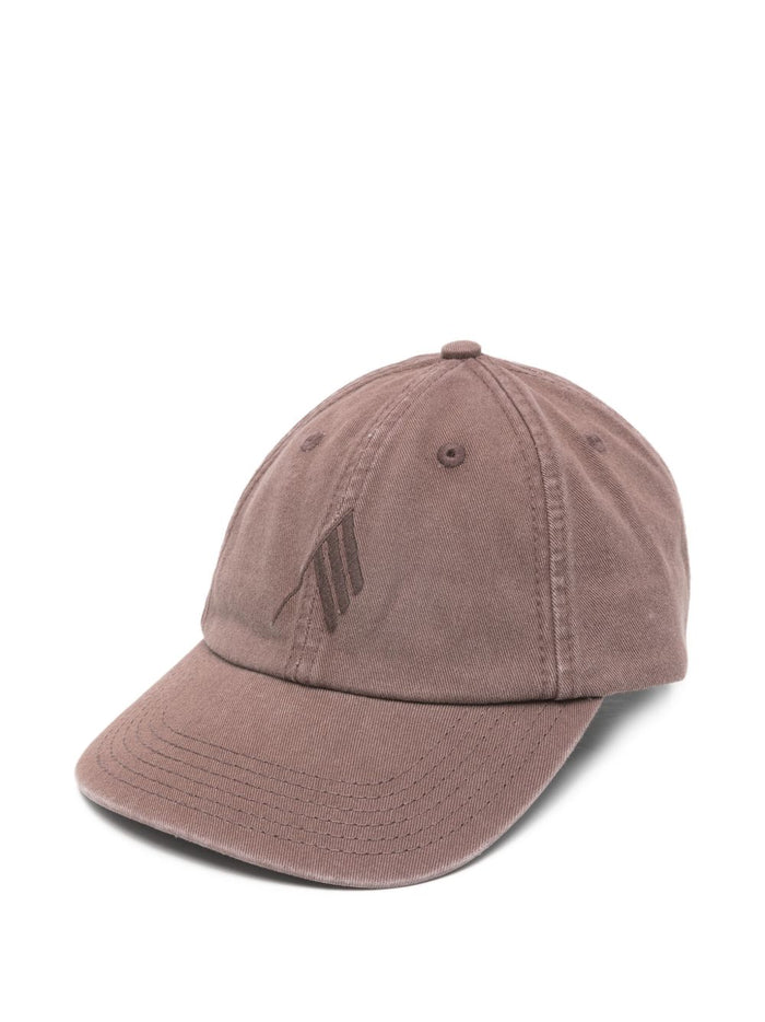 The Attico Hats Purple Cotton