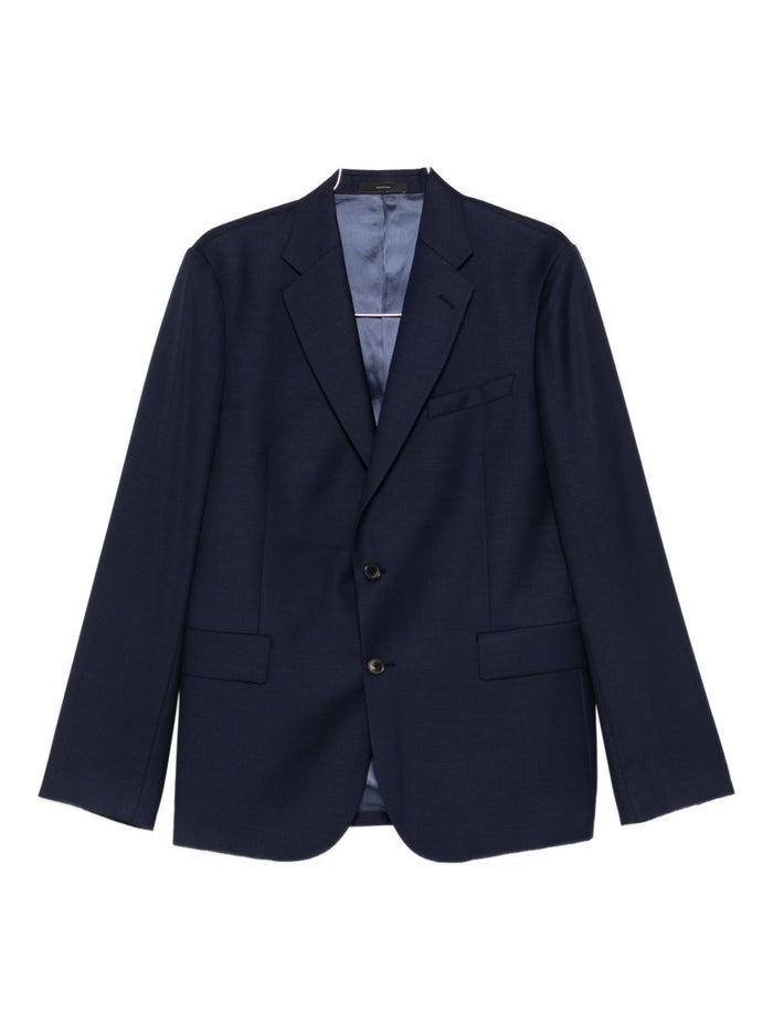 Paul Smith Suit Blue Wool