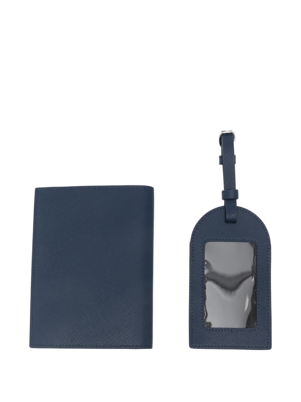 E.ARMANI EXCLUSIVE PRE Wallets Blue Polyurethane