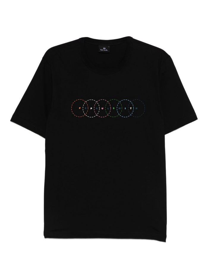 PS By Paul Smith T-shirts and Polos Black Organic Cotton