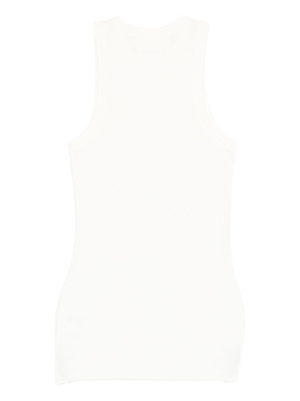 LISA YANG Top White Cotton Cashmere