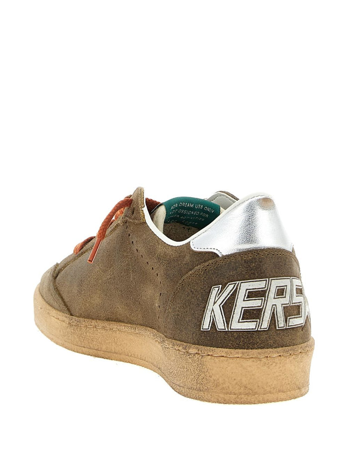 Golden Goose Sneakers Brown Calf Leather