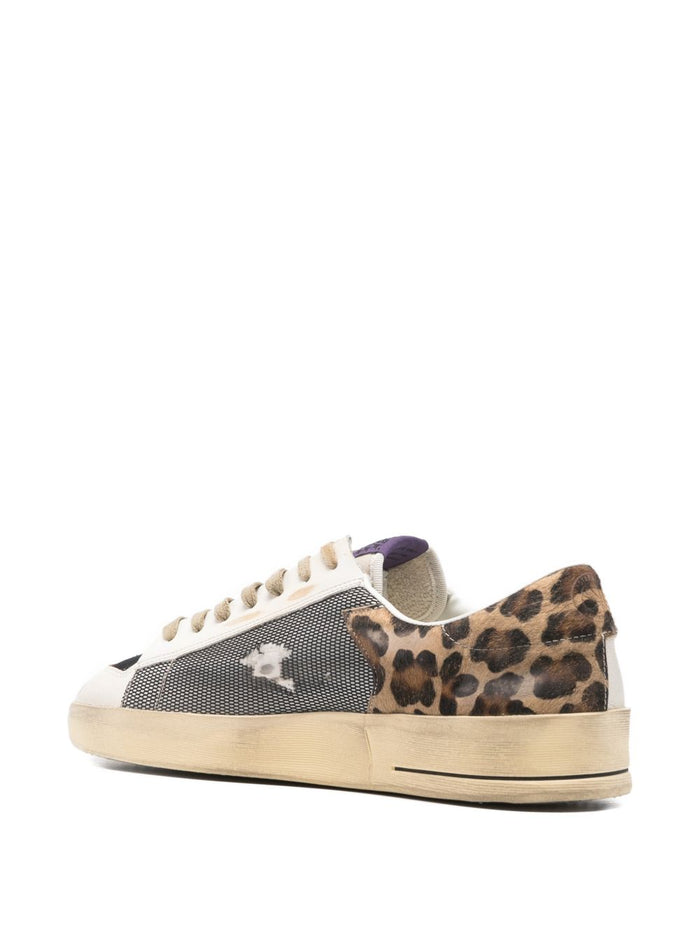 Golden Goose Sneakers Brown Calf Leather