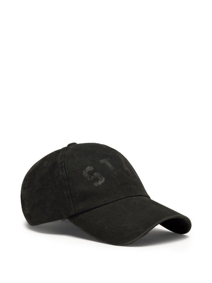 Golden Goose Hats Grey Cotton