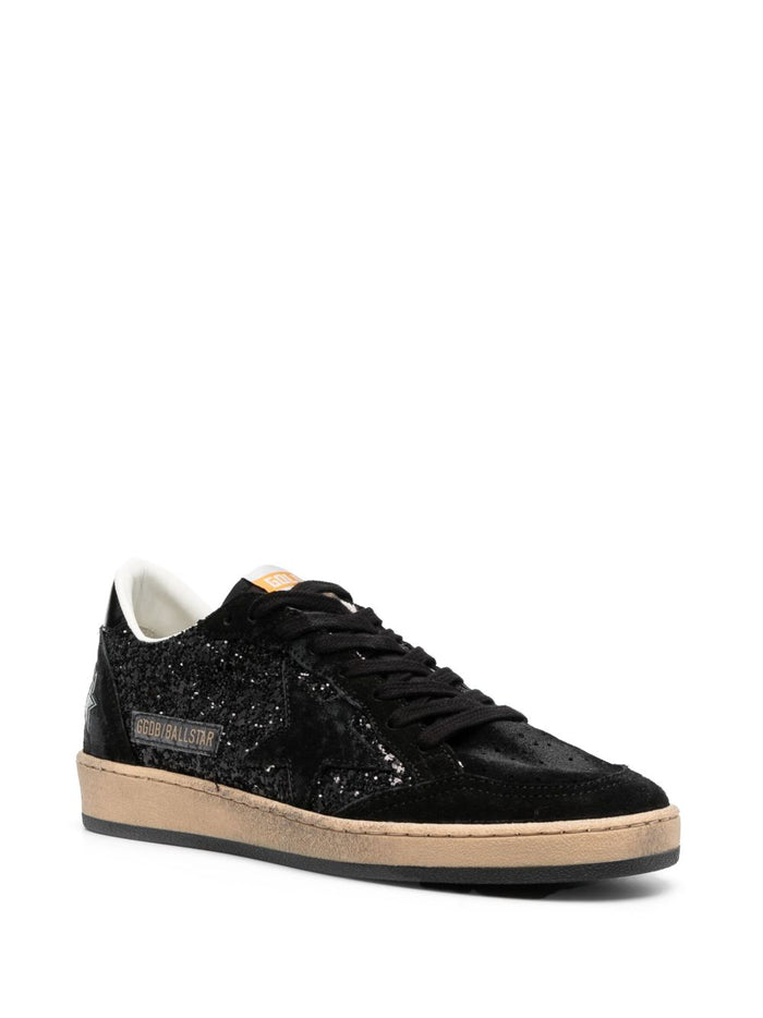 Golden Goose Sneakers Black Calf Leather
