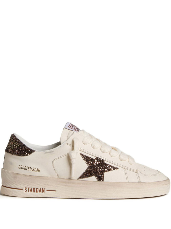 Golden Goose Sneakers Brown Calf Leather