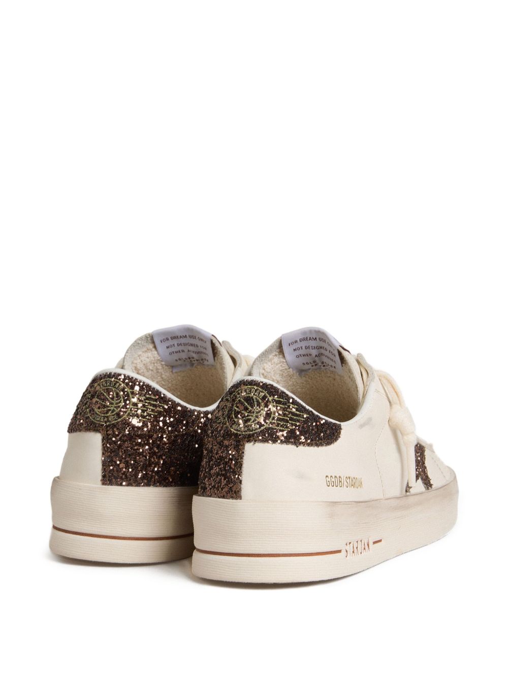 Golden Goose Sneakers Brown Calf Leather