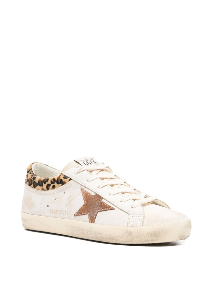 Golden Goose Sneakers Brown Calf Leather