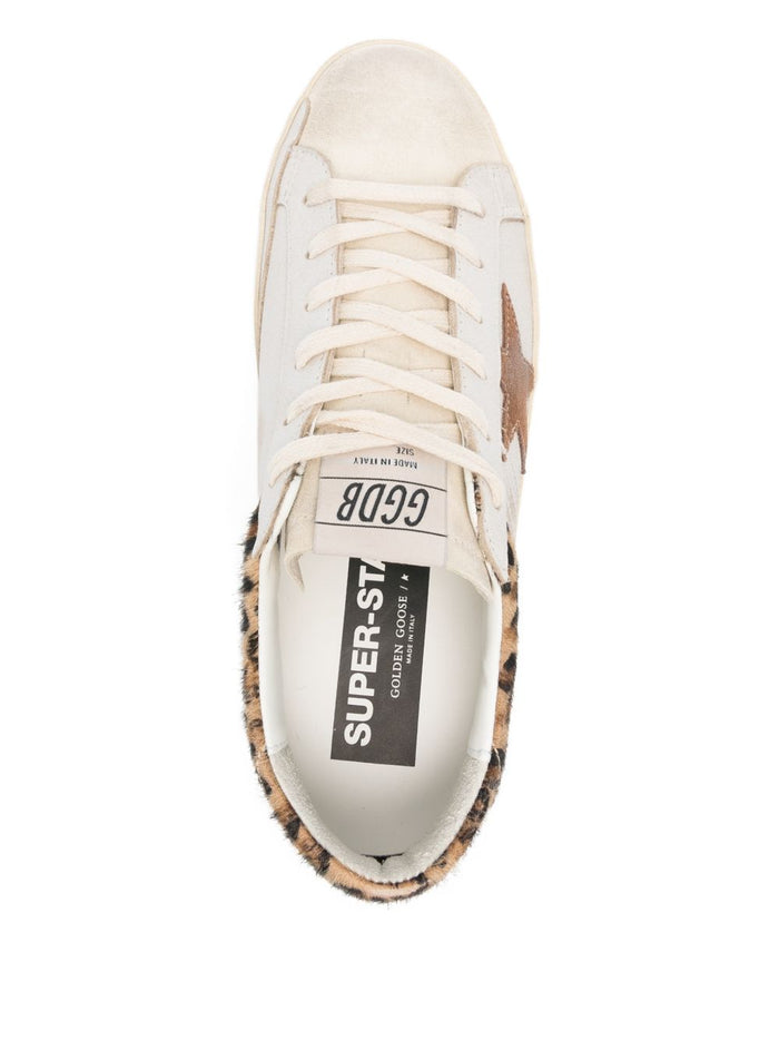 Golden Goose Sneakers Brown Calf Leather