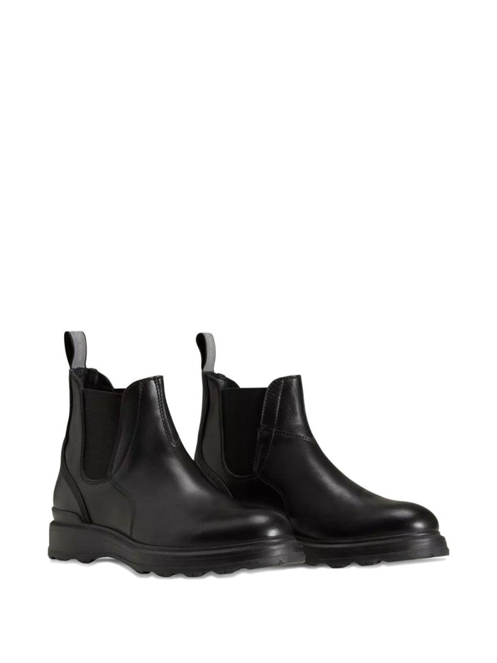 Woolrich Boots Black Leathear