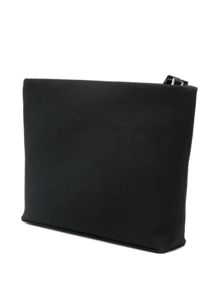 Givenchy Wallets Black Cotton Linen Polyurethane