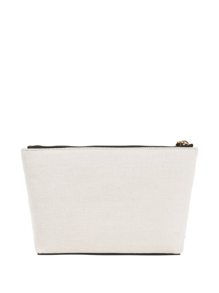Givenchy Wallets Beige Cotton Linen Polyurethane