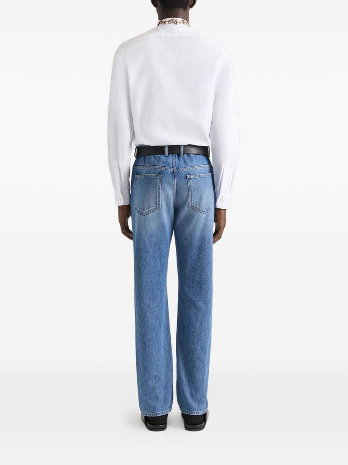 Givenchy Jeans Blue Cotton