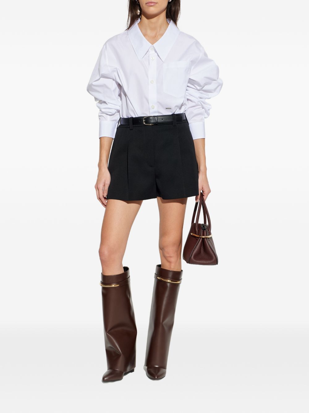 Givenchy Shorts Black Wool