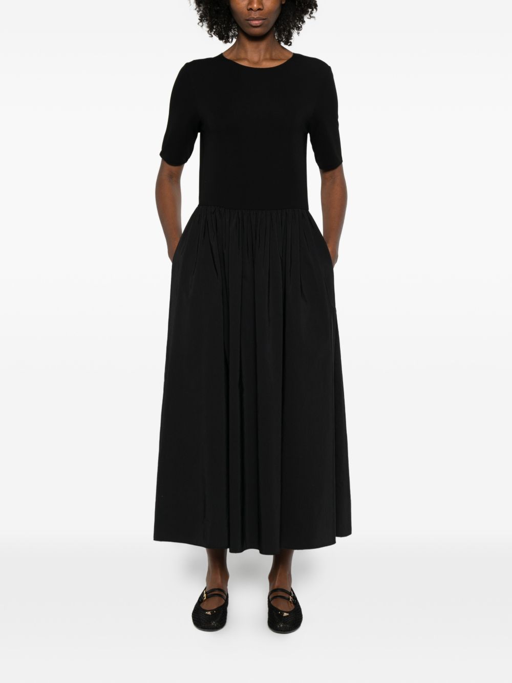 Emporio Armani Dresses Black Viscose