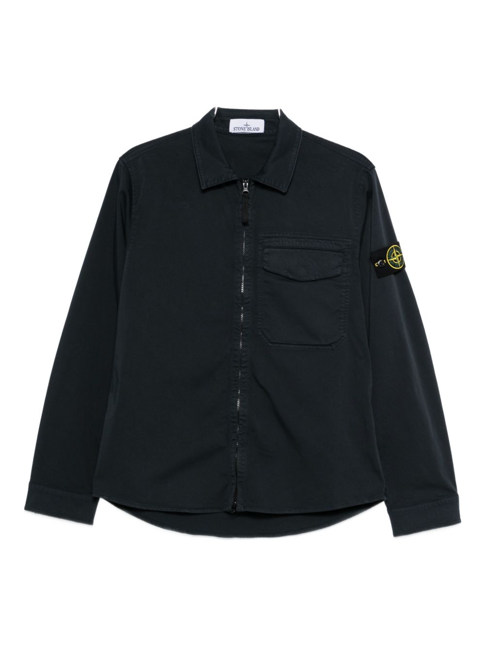 Stone Island Shirts Blue Elastan