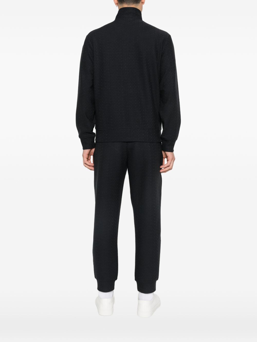 Emporio Armani Sweaters Blue Elastane